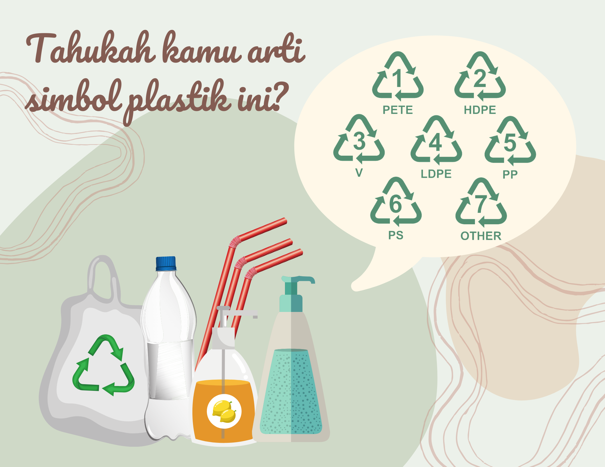 Cari Tau Arti Simbol Pada Kemasan Plastik